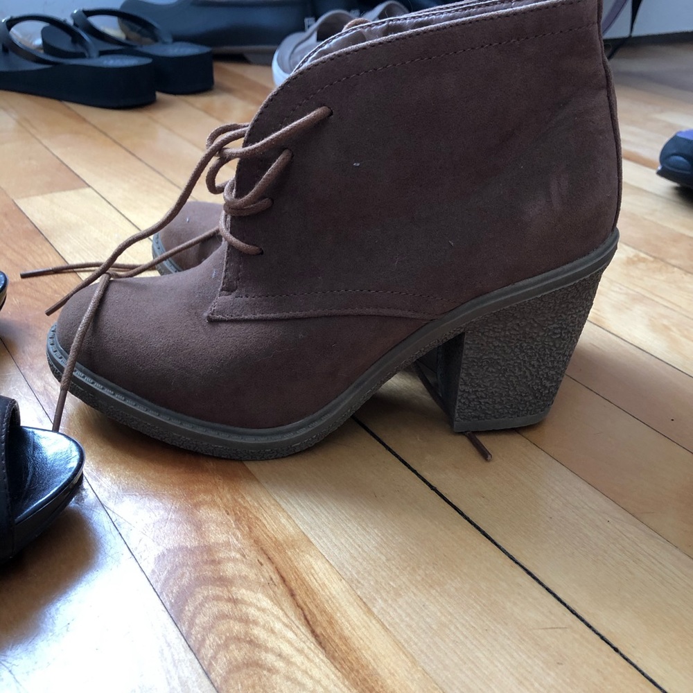 Bootie heels